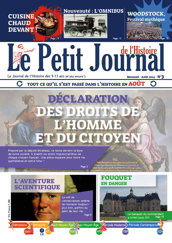 Le Petit Journal de l'Histoire n°3 Août 2024